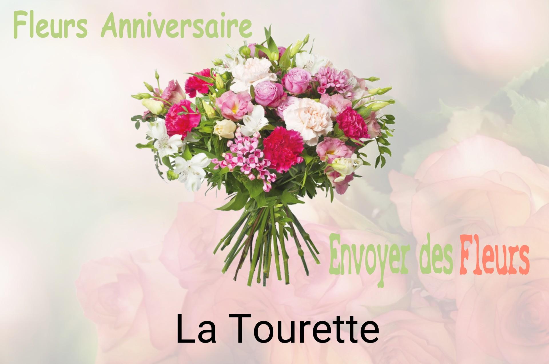 Bouquet de fleurs d’anniversaire livré à La Tourette